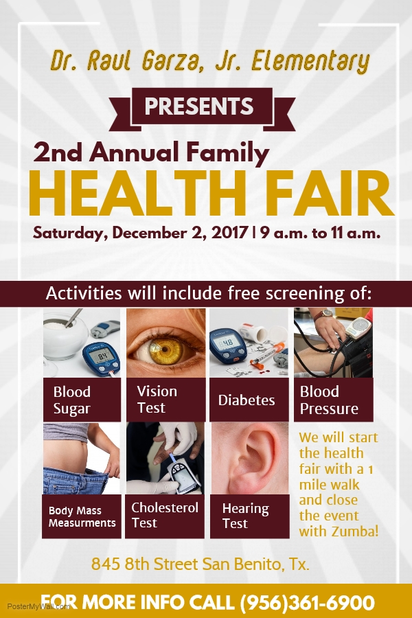 Dr. Garza Elementary Health Fair
