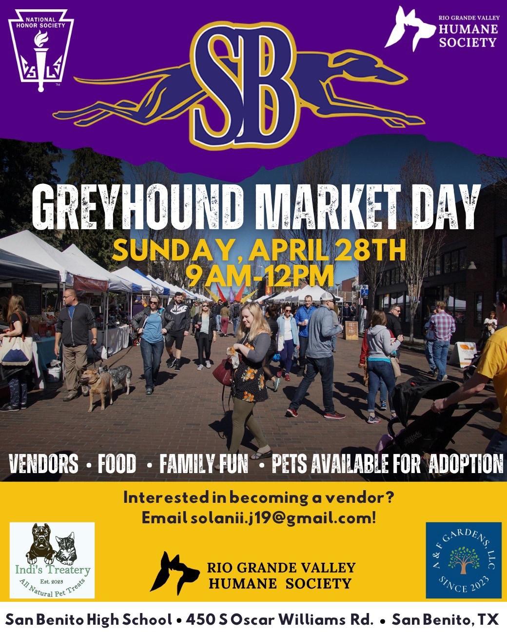 Greyhound Market Day