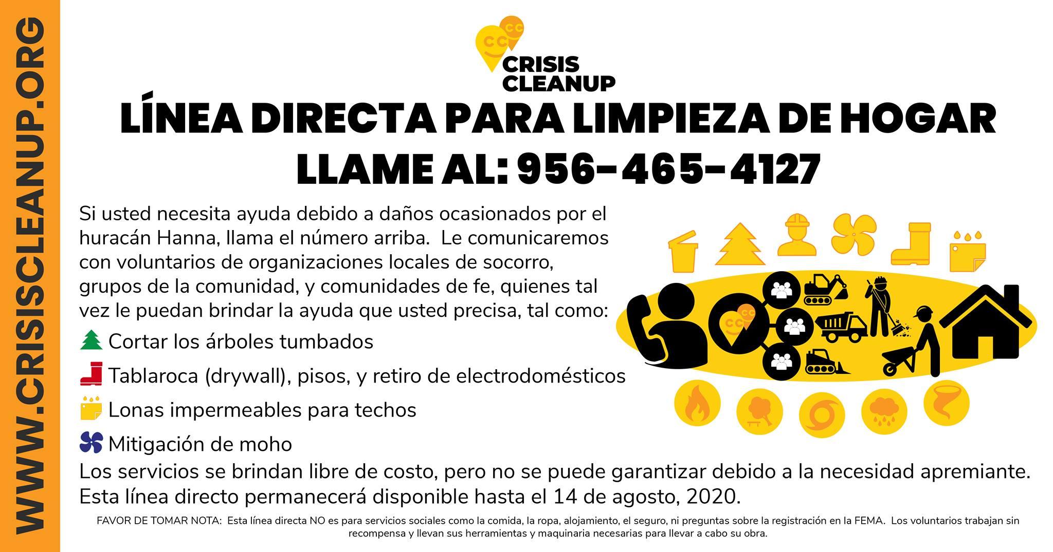 Crisis Cleanup Info SPANISH